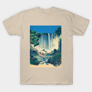 Sacred Waterfall Valley T-Shirt