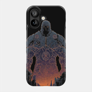 Darkseid Ascension God Emperor Fan Art Phone Case