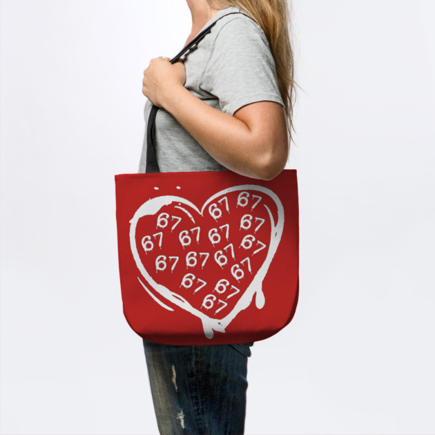 Graffiti 67 Heart by Creatifly Graphic Tees