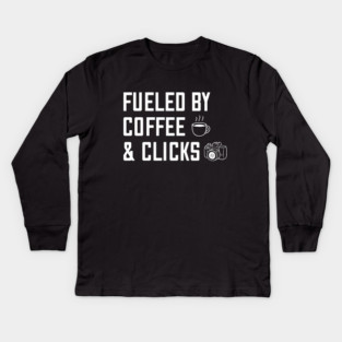 Fueld By Coffee & Clicks Kids Long Sleeve T-Shirt