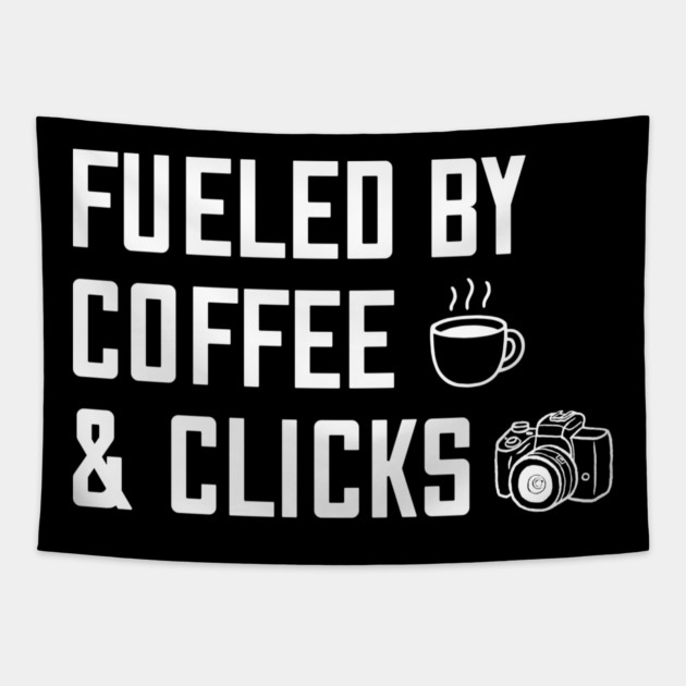 Fueld By Coffee & Clicks Tapestry by Litehouse Tees