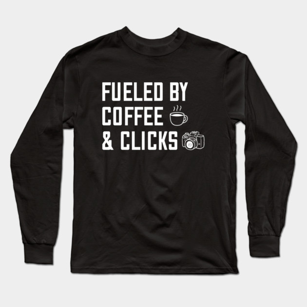 Fueld By Coffee & Clicks Long Sleeve T-Shirt by Litehouse Tees