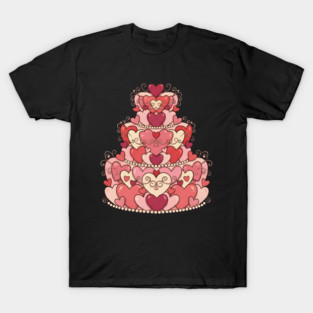 Heart Shaped Cake of Love T-Shirt