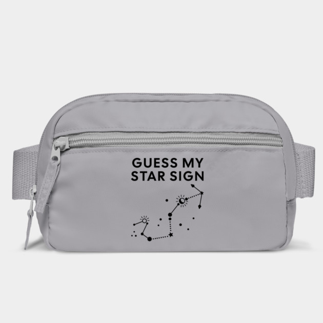 Guess My Star Sign – Scorpio Zodiac, Astrology Constellation - Black Print by Designed By Marty