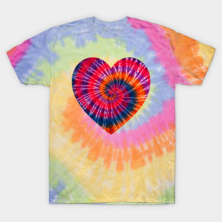 Tie Dye Heart of Love T-Shirt