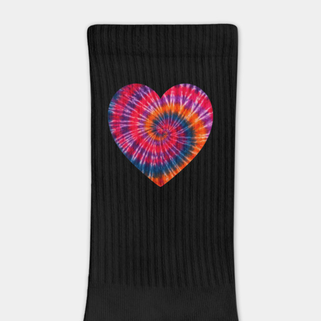 Tie Dye Heart of Love by Creatifly Graphic Tees