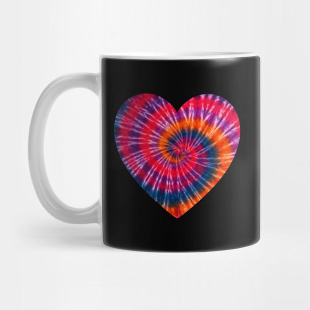 Tie Dye Heart of Love by Creatifly Graphic Tees