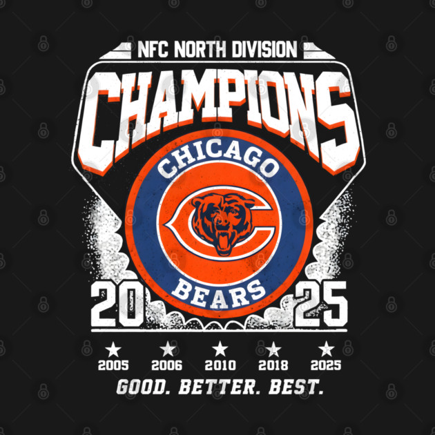 Chicago Bears 2025 NFC North Champions division 2025 by masamabi