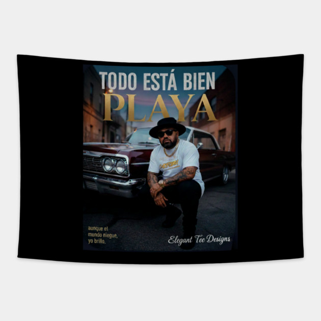 Todo Está Bien Playa Tapestry by Lamar 's Store
