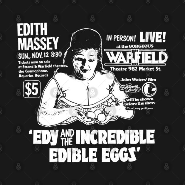 Edith Massey Egg Lady Ad - Dark by Chewbaccadoll