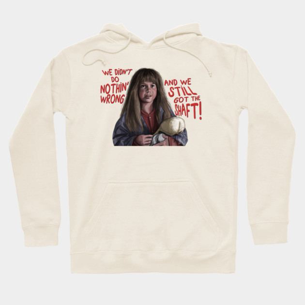 Christmas Vacation: Ruby Sue Got The Shaft Hoodie by 51Deesigns