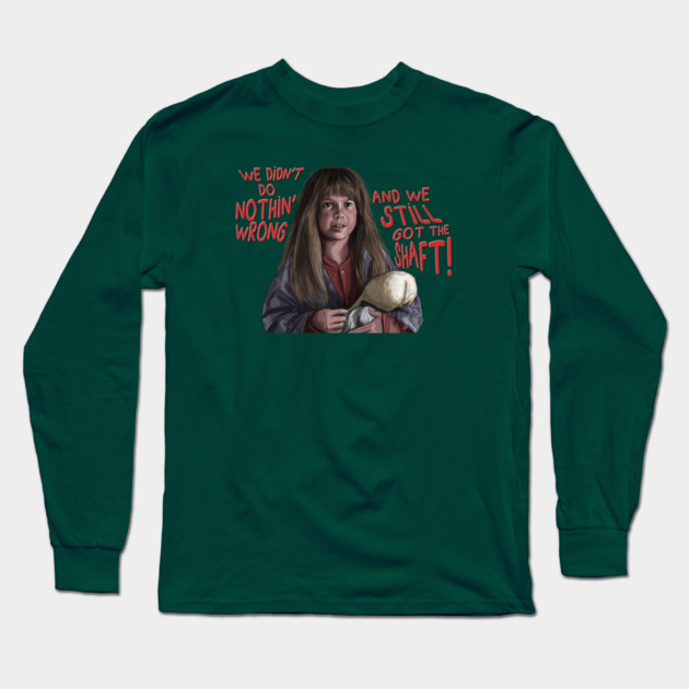 Christmas Vacation: Ruby Sue Got The Shaft Long Sleeve T-Shirt by 51Deesigns