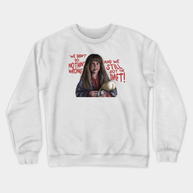 Christmas Vacation: Ruby Sue Got The Shaft Crewneck Sweatshirt by 51Deesigns