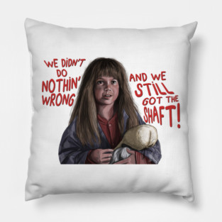 Christmas Vacation: Ruby Sue Got The Shaft Pillow