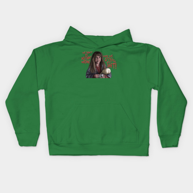 Christmas Vacation: Ruby Sue Got The Shaft Kids Hoodie by 51Deesigns