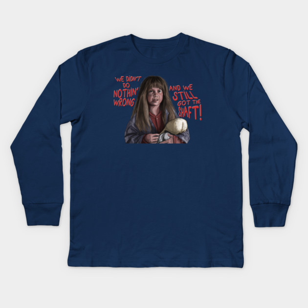 Christmas Vacation: Ruby Sue Got The Shaft Kids Long Sleeve T-Shirt by 51Deesigns