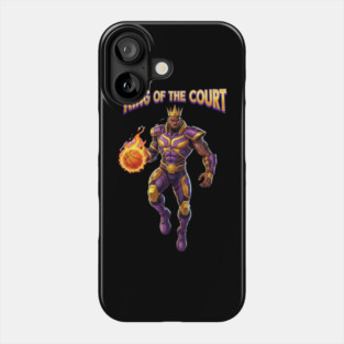 King of the Court | Ultimate Basketball Dominance & Street Legend Energy Phone Case
