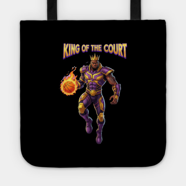 King of the Court | Ultimate Basketball Dominance & Street Legend Energy Tote by Muhammad Naveed Khan