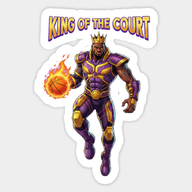 King of the Court | Ultimate Basketball Dominance & Street Legend Energy Magnet by Muhammad Naveed Khan