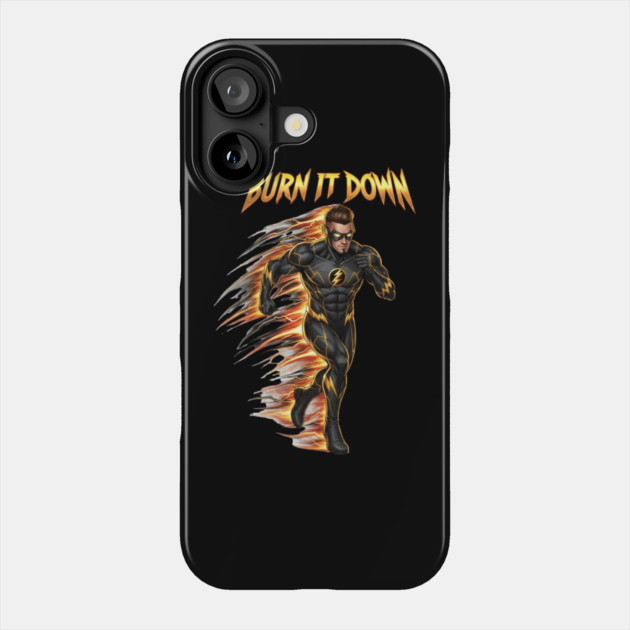 Burn It Down | No Mercy Mentality & Relentless Champion Energy Phone Case by Muhammad Naveed Khan