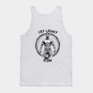 Cristiano Ronaldo CR7 | Legacy Icon Design – Built to Dominate Tank Top