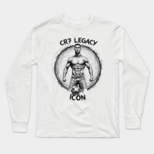 Cristiano Ronaldo CR7 | Legacy Icon Design – Built to Dominate Long Sleeve T-Shirt
