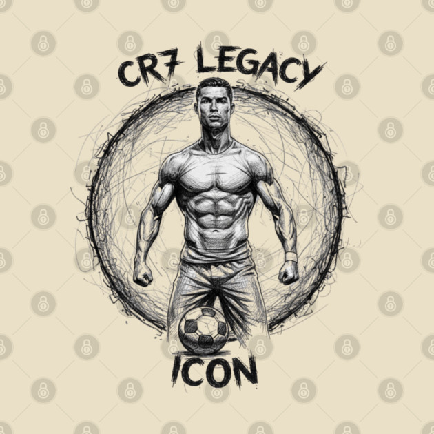 Cristiano Ronaldo CR7 | Legacy Icon Design – Built to Dominate by Muhammad Naveed Khan