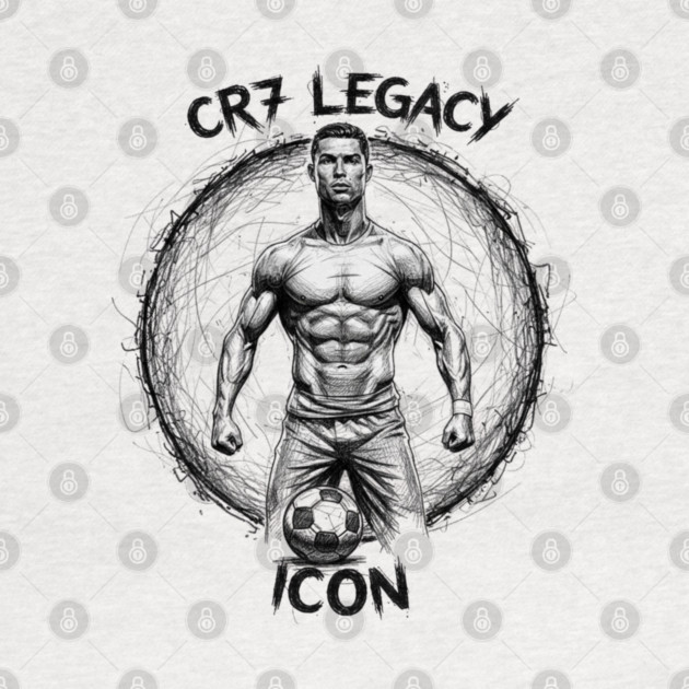 Cristiano Ronaldo CR7 | Legacy Icon Design – Built to Dominate by Muhammad Naveed Khan