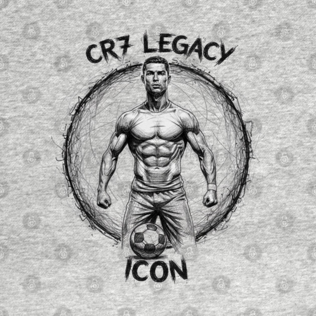Cristiano Ronaldo CR7 | Legacy Icon Design – Built to Dominate by Muhammad Naveed Khan