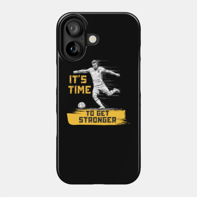 It’s Me | Harry Kane Design – Pure Striker Mentality Phone Case by Muhammad Naveed Khan