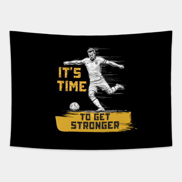 It’s Me | Harry Kane Design – Pure Striker Mentality Tapestry by Muhammad Naveed Khan