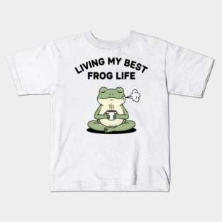 living-my-best-life Kids T-Shirt
