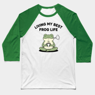 living-my-best-life Baseball T-Shirt