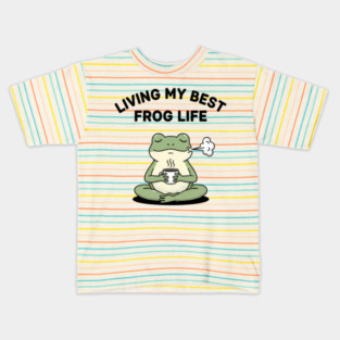 living-my-best-life Kids T-Shirt