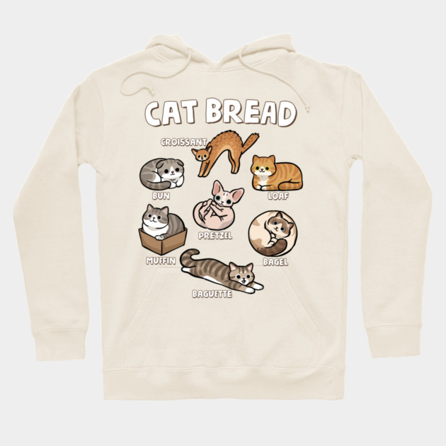 Cat Bread Hoodie by GoshWow®