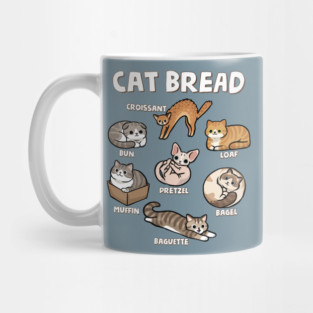 Cat Bread Mug