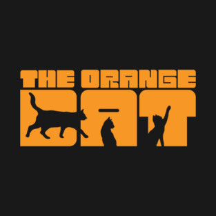 The orange Cat T-Shirt