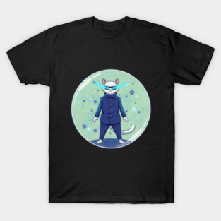 Blindfolded Kitty Infinity T-Shirt