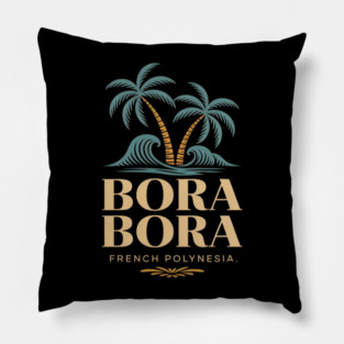 Bora Bora French Polynesia Pillow