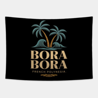 Bora Bora French Polynesia Tapestry