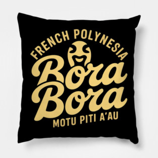 Bora Bora French Polynesia Pillow