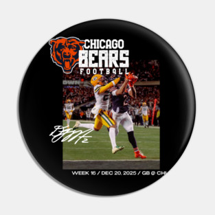 Chicago Bears DJ Moore Touchdown Pin