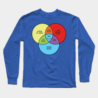 Mr. Meeseeks Long Sleeve T-Shirt