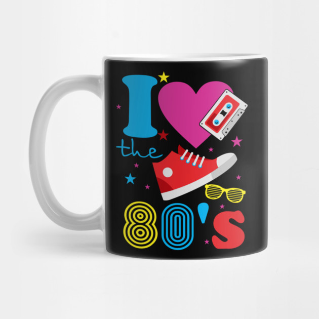 I Love the 80's Retro Nostalgic Analog Vibes by Anticorporati