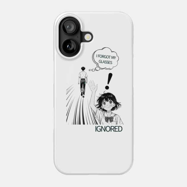 chill ignored glasses Phone Case by bryan's Store 3