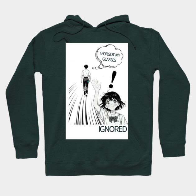 chill ignored glasses Hoodie by bryan's Store 3
