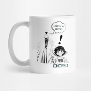 chill ignored glasses Mug
