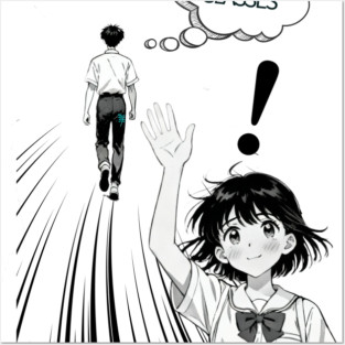 chill ignored glasses Posters and Art