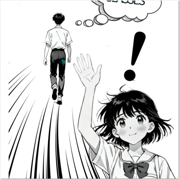 chill ignored glasses Wall Art by bryan's Store 3