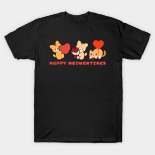 Happy Meowntines - Kittens of Love T-Shirt